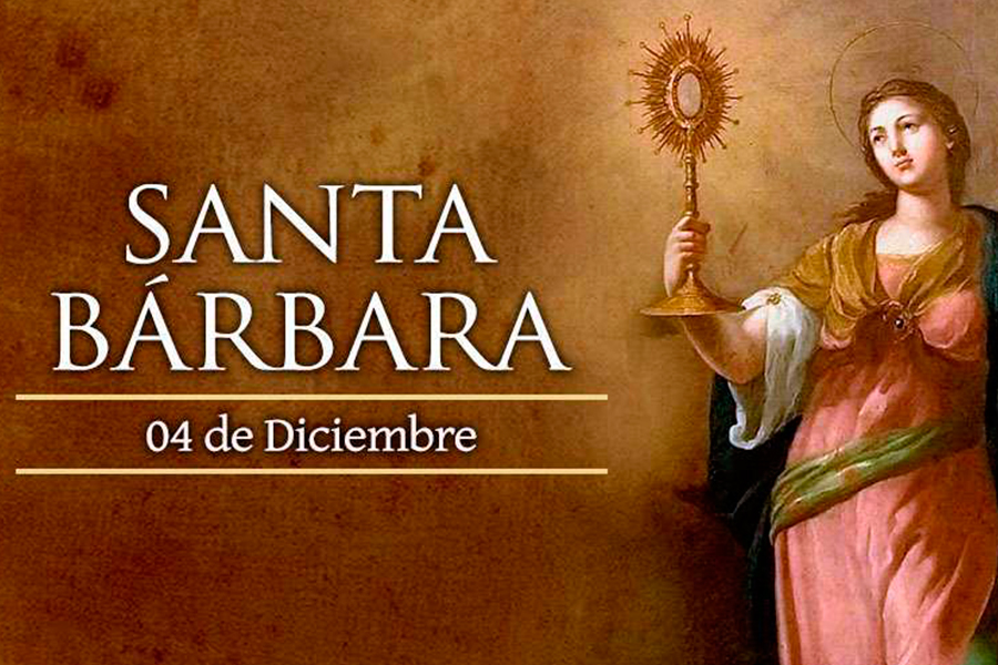 CelebraciÃ³n del dÃ­a de nuestra patrona, Santa BÃ¡rbara